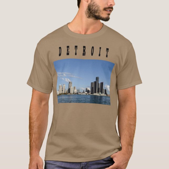 DETROIT Skyline T-Shirt (Front)