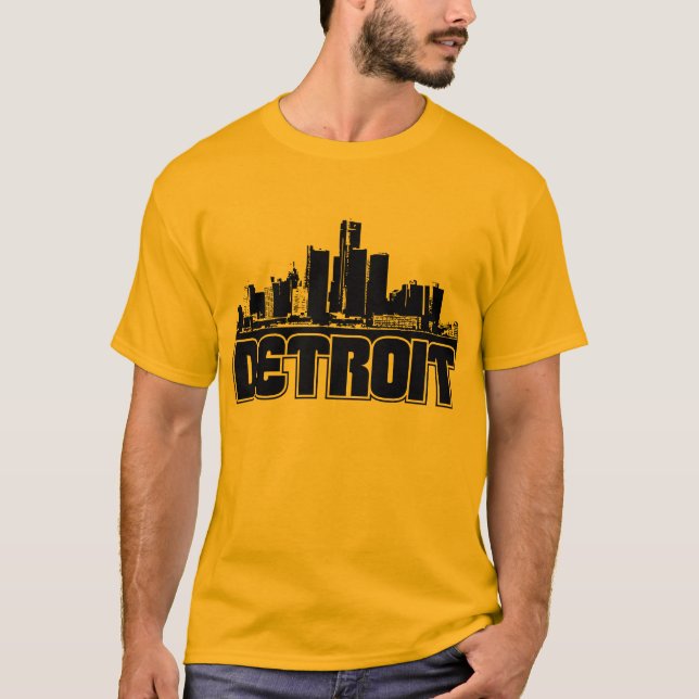 Detroit Skyline T-Shirt (Front)