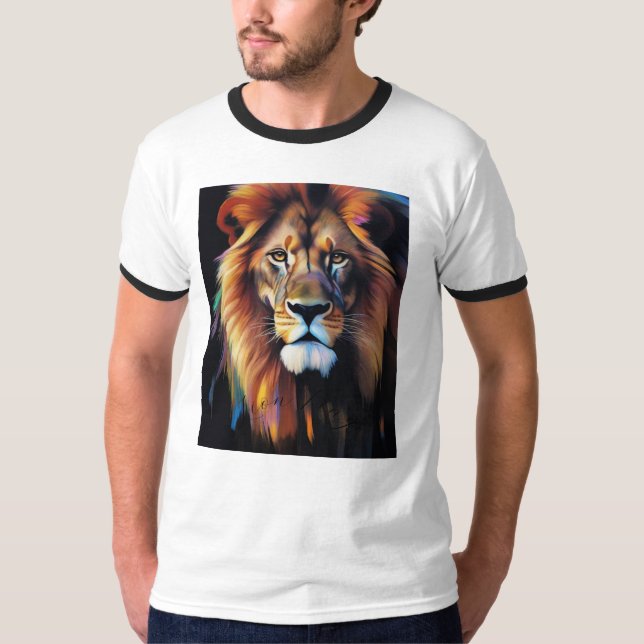 Detroit T Shirt, Football Fan, Funny Sayings, Lion T-Shirt (Front)