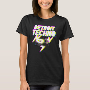 Detroit Techno House Music Festival Favourite Edm T-Shirt