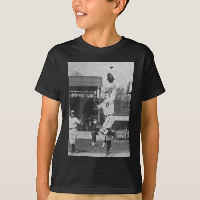 Detroit Tigers Magic Lantern Slide Vintage T-Shirt (Front)