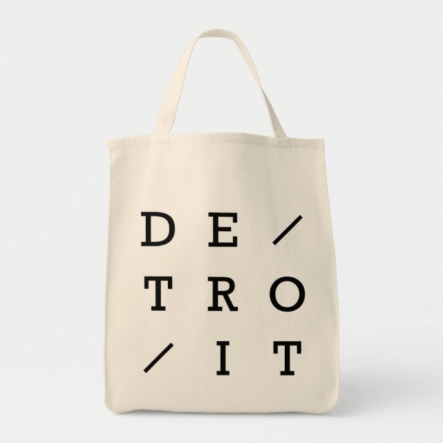 Detroit Tote Bag (Front)
