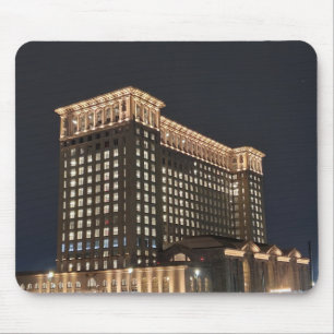 Detroit Train Station Mouse Pad