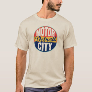 Detroit Vintage Label T-Shirt
