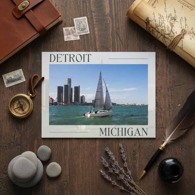 Detroit's Nautical Adventure Postcard (Detroit's Nautical Adventure Postcard)