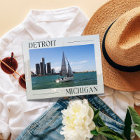 Detroit's Nautical Adventure Postcard