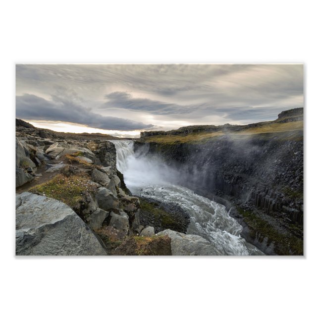 Dettifoss, Iceland Photo Print (Front)