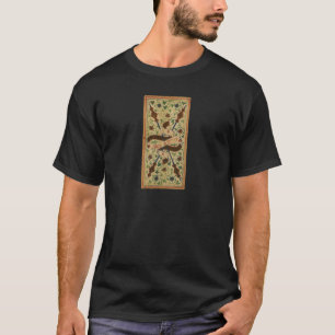 Deuce of Staves Tarot Card T-Shirt