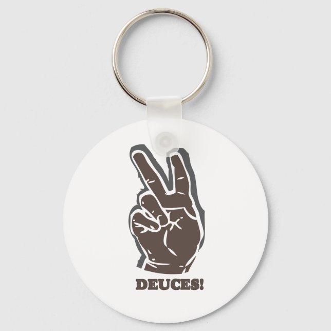 Deuces Key Ring (Front)
