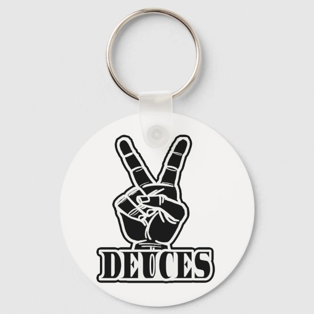 Deuces Key Ring (Front)