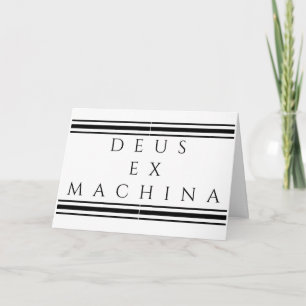 Deus Ex Machina Card