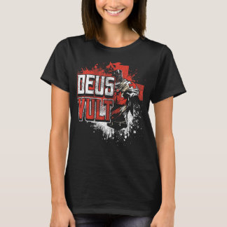 Deus Vult Crusader & Templar Knight Templar Costum T-Shirt
