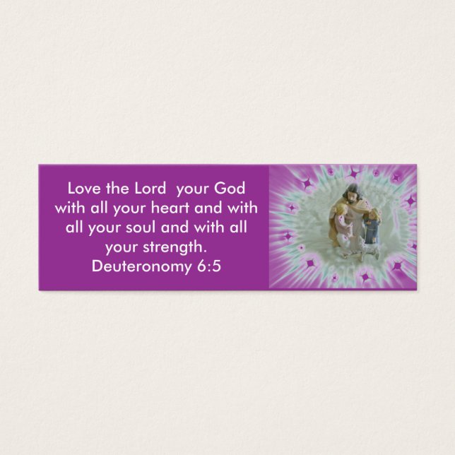 Deut. 6:5 Witness Card (Front)
