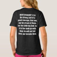 Deuteronomy 31 6 Be Strong Good Courage Text