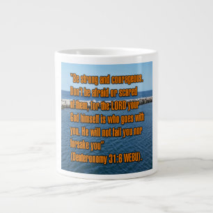 Deuteronomy 31:6 WEBU Mug