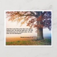 Deuteronomy 31:8 - You are NEVER alone