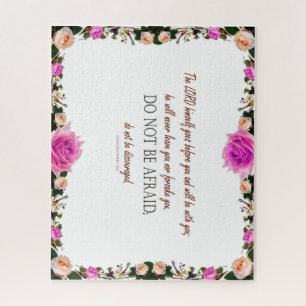 Deuteronomy_31, Do not be discouraged Jigsaw Puzzle