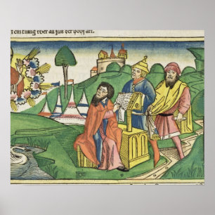 Deuteronomy: Frontispiece in which God makes the L Poster