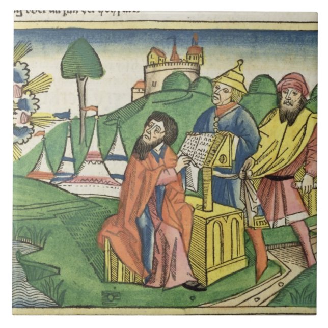 Deuteronomy: Frontispiece in which God makes the L Tile (Front)