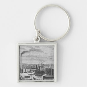 Deutsch Company, the factory at Rouen Key Ring