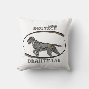 Deutsch Drahthaar , Best gun dog  Cushion