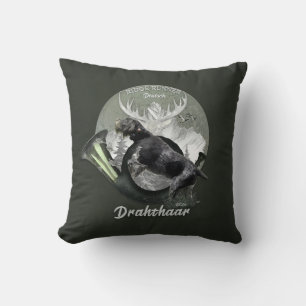 Deutsch Drahthaar  Cushion