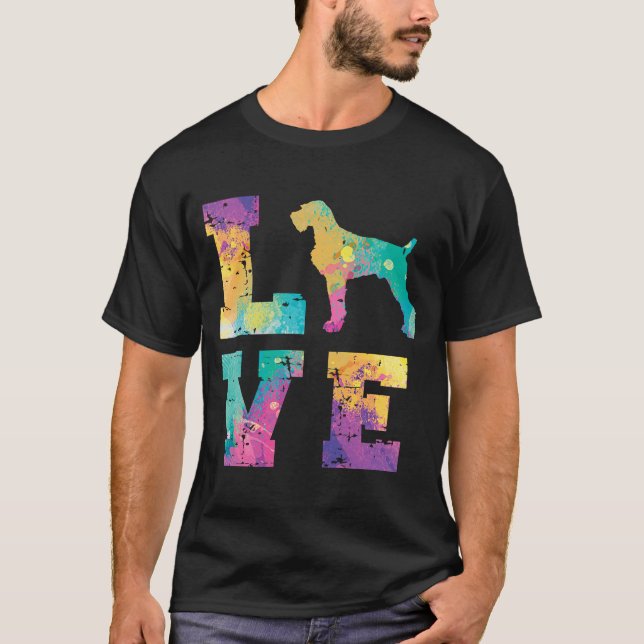 Deutsch Drahthaar Love T-Shirt (Front)