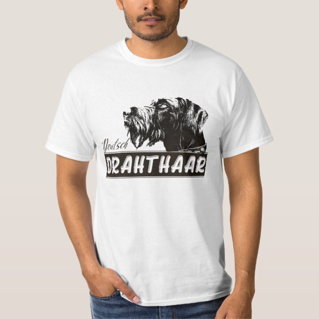 Deutsch Drahthaar  T-Shirt (Front)
