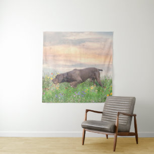 Deutsch Drahthaar Tapestry