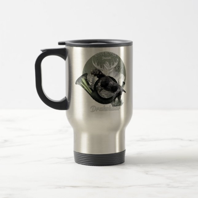 Deutsch Drahthaar  Travel Mug (Left)