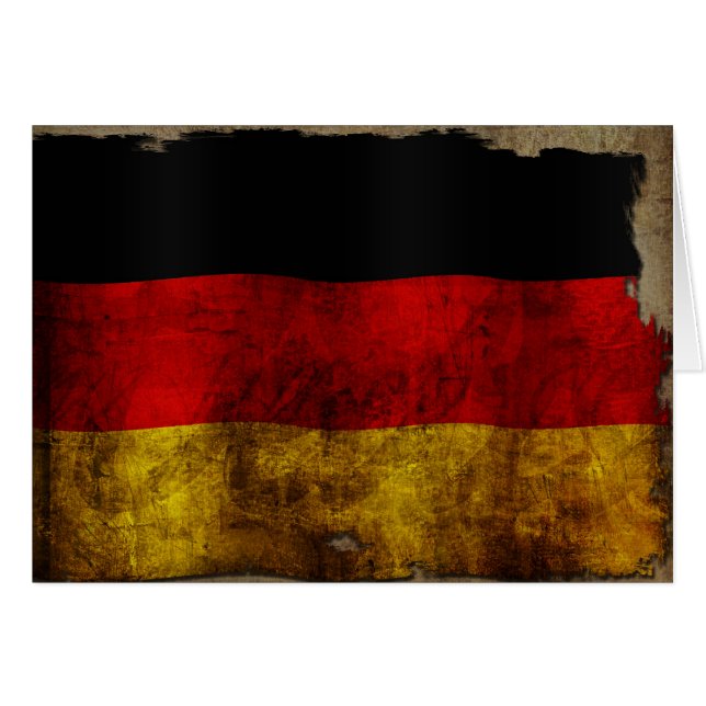 Deutsch Flagge - Vintage... (Front Horizontal)