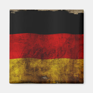 Deutsch Flagge - Vintage... Magnet