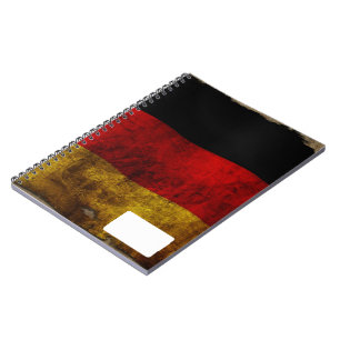 Deutsch Flagge - Vintage... Notebook