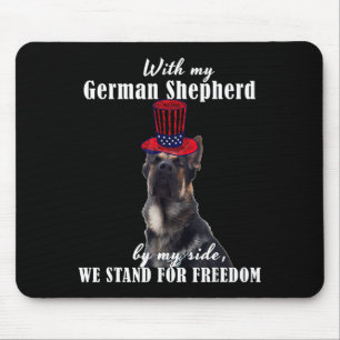 Deutsch Funny American German Dogs Quotes Germany Mouse Pad