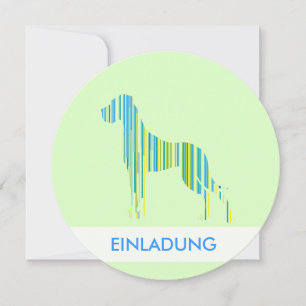 Deutsche Dogge Minimalistisch