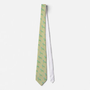 Deutsche Dogge Minimalistisch Tie