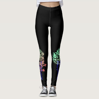 Deutsche Doggen blumig Leggings