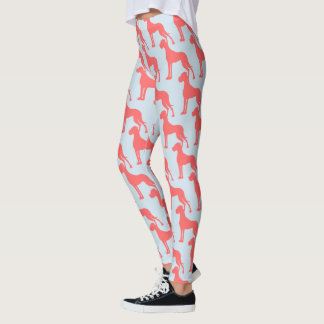 Deutsche Doggen coral Leggings