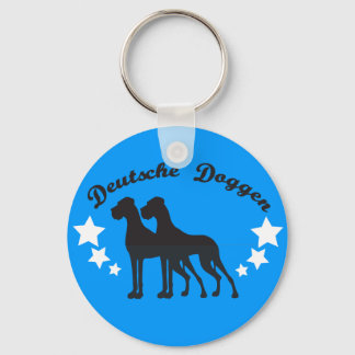 Deutsche Doggen Key Ring