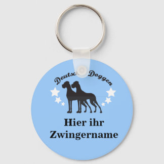 Deutsche Doggen Key Ring