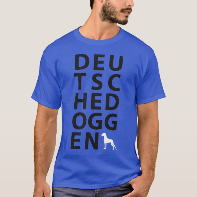 Deutsche Doggen Shirt (Front)