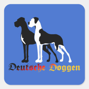 Deutsche Doggen Sticker