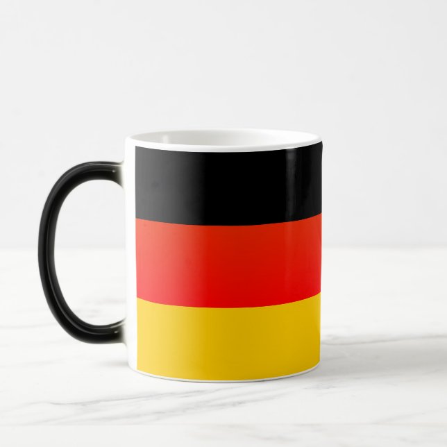 Deutsche Flagge or German Flag Magic Mug (Left)