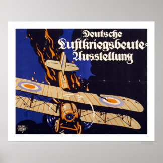 Deutsche Luftskreigsbeute (white) Poster