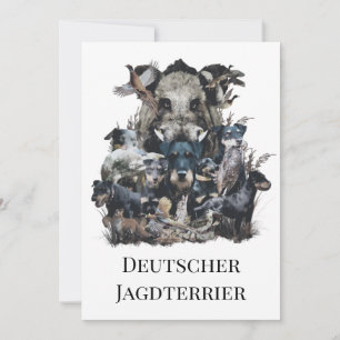  Deutscher Jagdterrier  Invitation