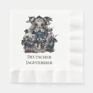Deutscher Jagdterrier  Napkin