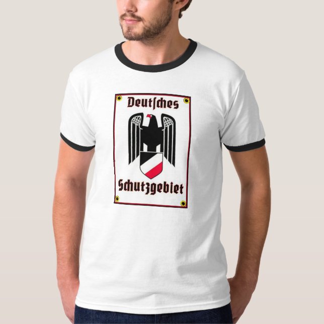 Deutsches Schutzgebiet T-Shirt (Front)