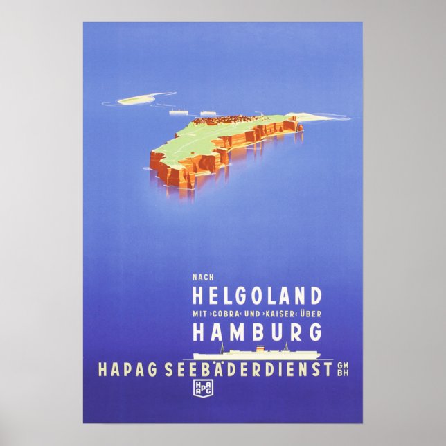 " Deutschland: 1939 - HaPag Helgoland Reise  Poster (Front)