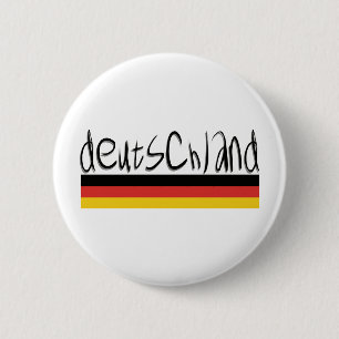 Deutschland Design! 6 Cm Round Badge