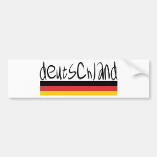 Deutschland Design! Bumper Sticker
